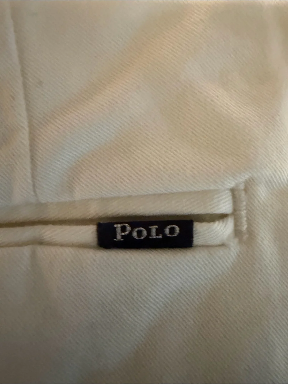 Polo by Ralph Lauren White Embroidered Polo Player Men’s Shorts
